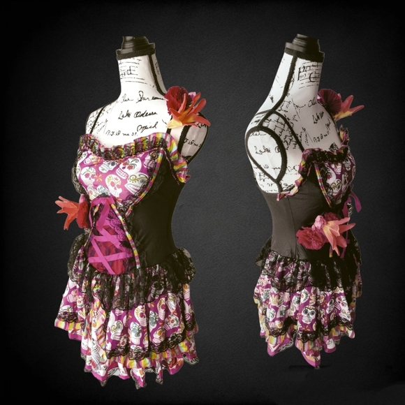 Spirit Halloween | Day of the Dead Halloween Costume - Picture 2 of 6